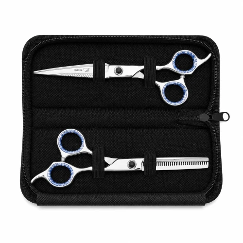 Barber Scissor Set Single Hook 7"