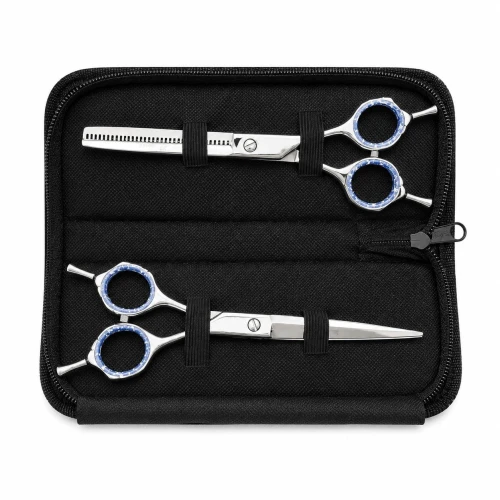 Barber Scissor Set Double Hook 6.5"