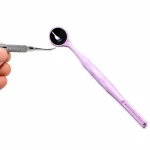 Front Surface Mouth Mirror With Ruler