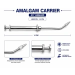 Dental Amalgam Carrier 45° Angled – 14 cm