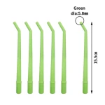 Disposable Surgical Aspirator Tip – Green, 5.8 mm