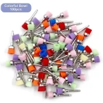 Latch Type Bowl Shaped Dental Prophy Brush – Colorful