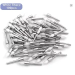 Latch Type Tapered Dental Prophy Brush – White