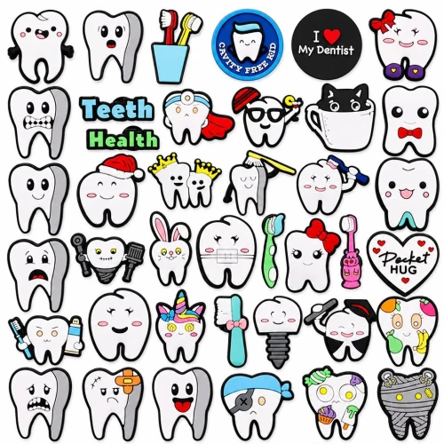 Dental Crocs Charms (Jibbitz Style)