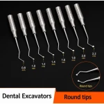 Dental Excavator, Spoon - Set of 8