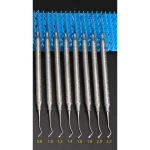 Dental Excavator, Oval Spoon - Set of 8