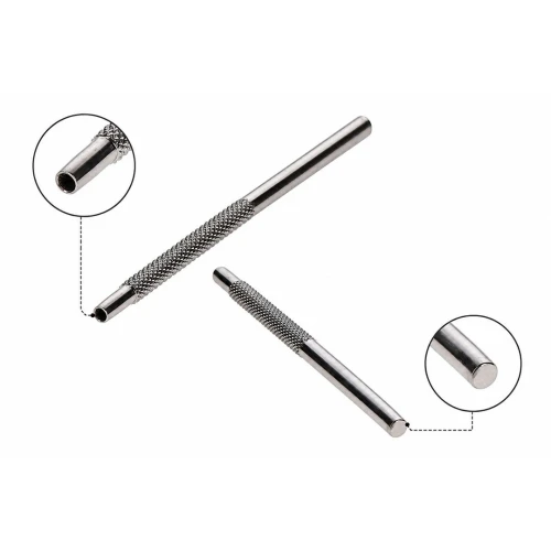 Mirror Handle - Cone Socket - Solid, Round