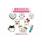 Cute Tooth Brooch