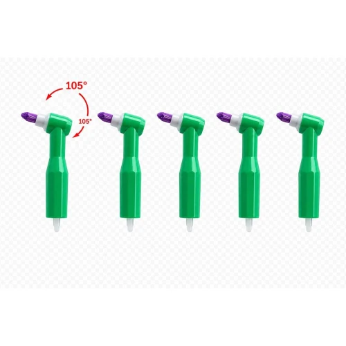 Disposable Prophy Angle Brush NL Series 105 Degree - Tapered