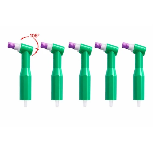 Disposable Prophy Angle Brush NL Series 105 Degree - Flat