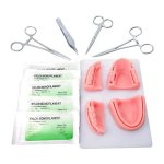 Dental Suture Training Kit – Alveolar Mucosa Simulation with Tools