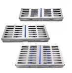 Sterilization Cassette with Hinges